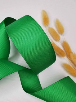 Лента репсовая 4см. (зеленый №19)